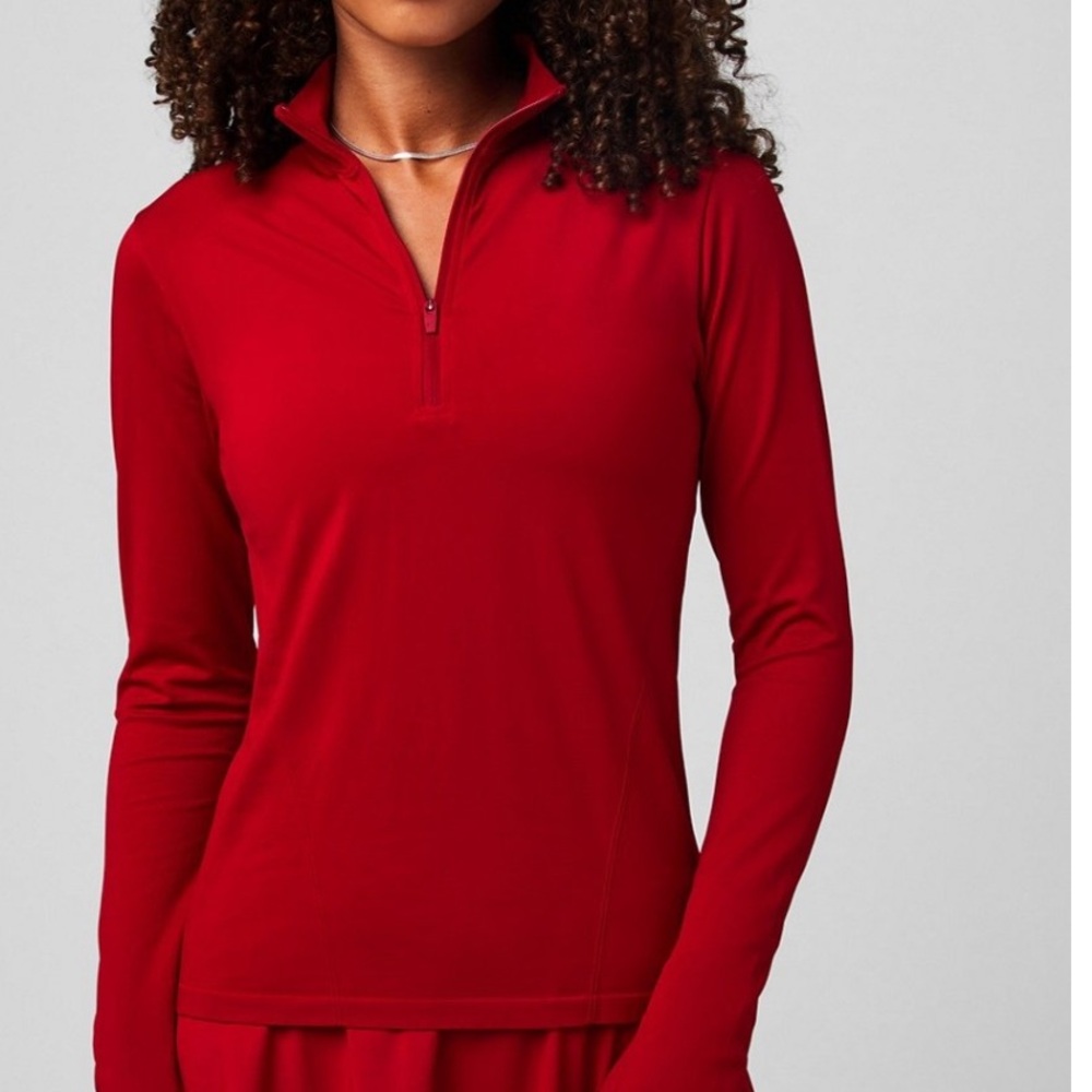 Red Long Sleeve Hoodie